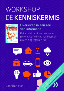 Workshop De kenniskermis - Brochure - Voorpagina JPEG